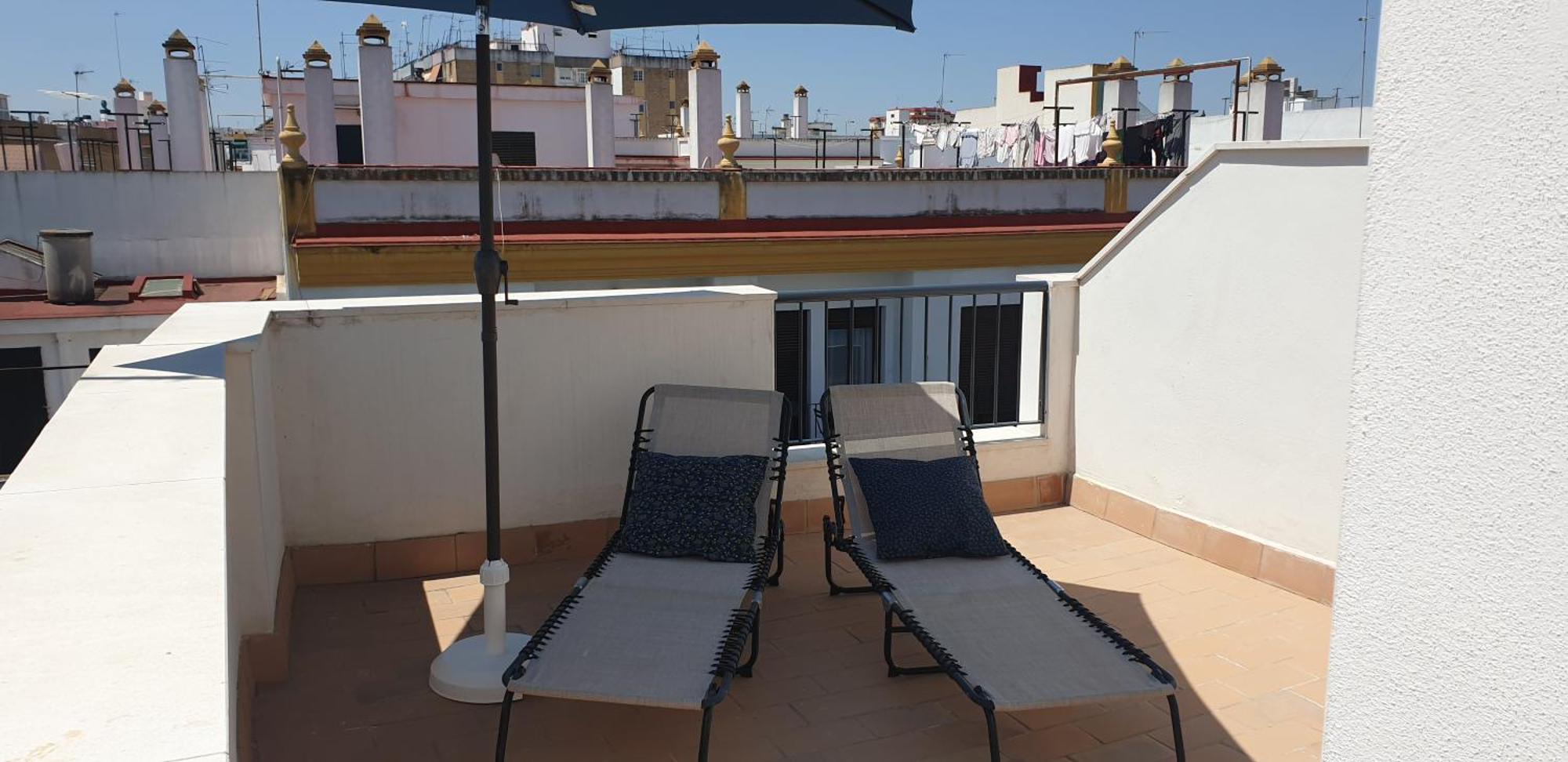 Atico Aire De Triana Apartment เซบีญา ภายนอก รูปภาพ